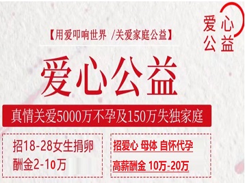 银川捐卵助孕生子 爱心志愿者招募